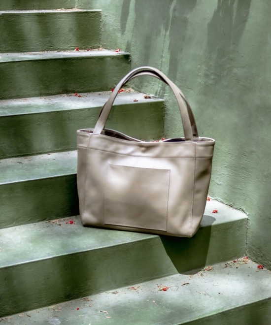 Maxi Tote Bag - Taupe