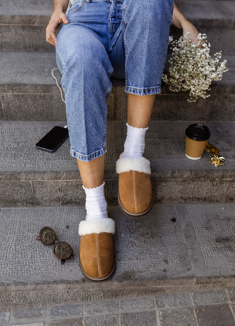 Pantuflas Puna - Camel
